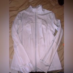 Baby blue define jacket